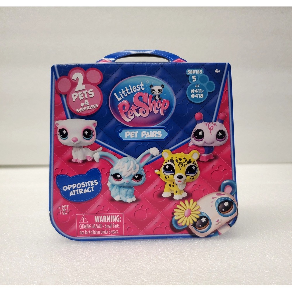 Littlest Pet Shop Pet Pairs G7 Series 5 Opposites Attract PET PAIRS New Sealed